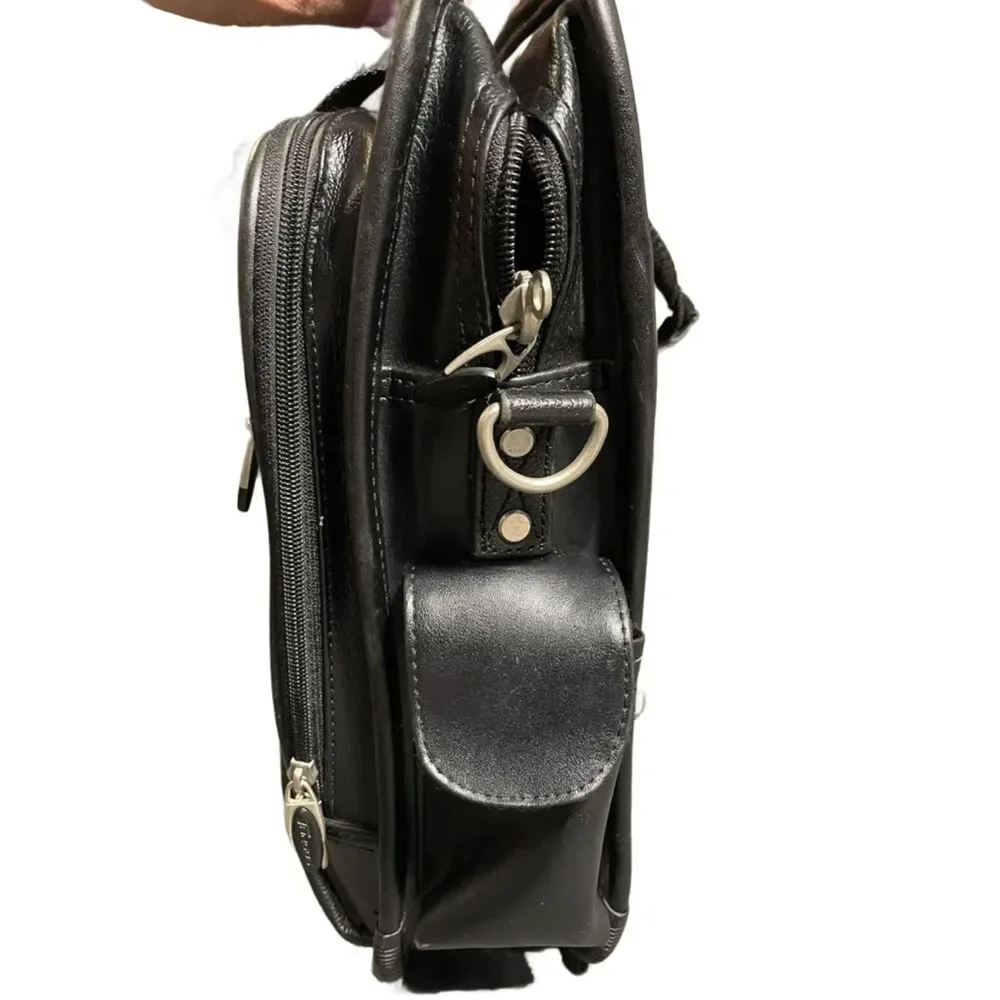 Targus Black Professional Laptop Briefcase with Front Pocket